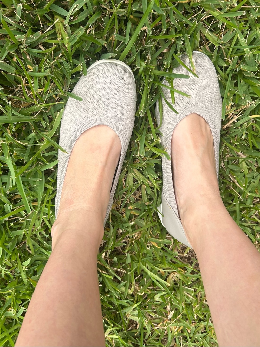 🩶Grey Slip-On Wedges🩶
